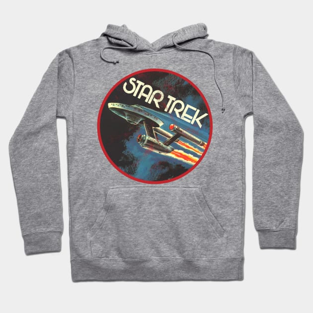 Star Trek Enterprise Vintage Hoodie by creativespero